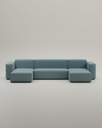 Modular sofa Harvey in U-shape / living area with sleeping function
