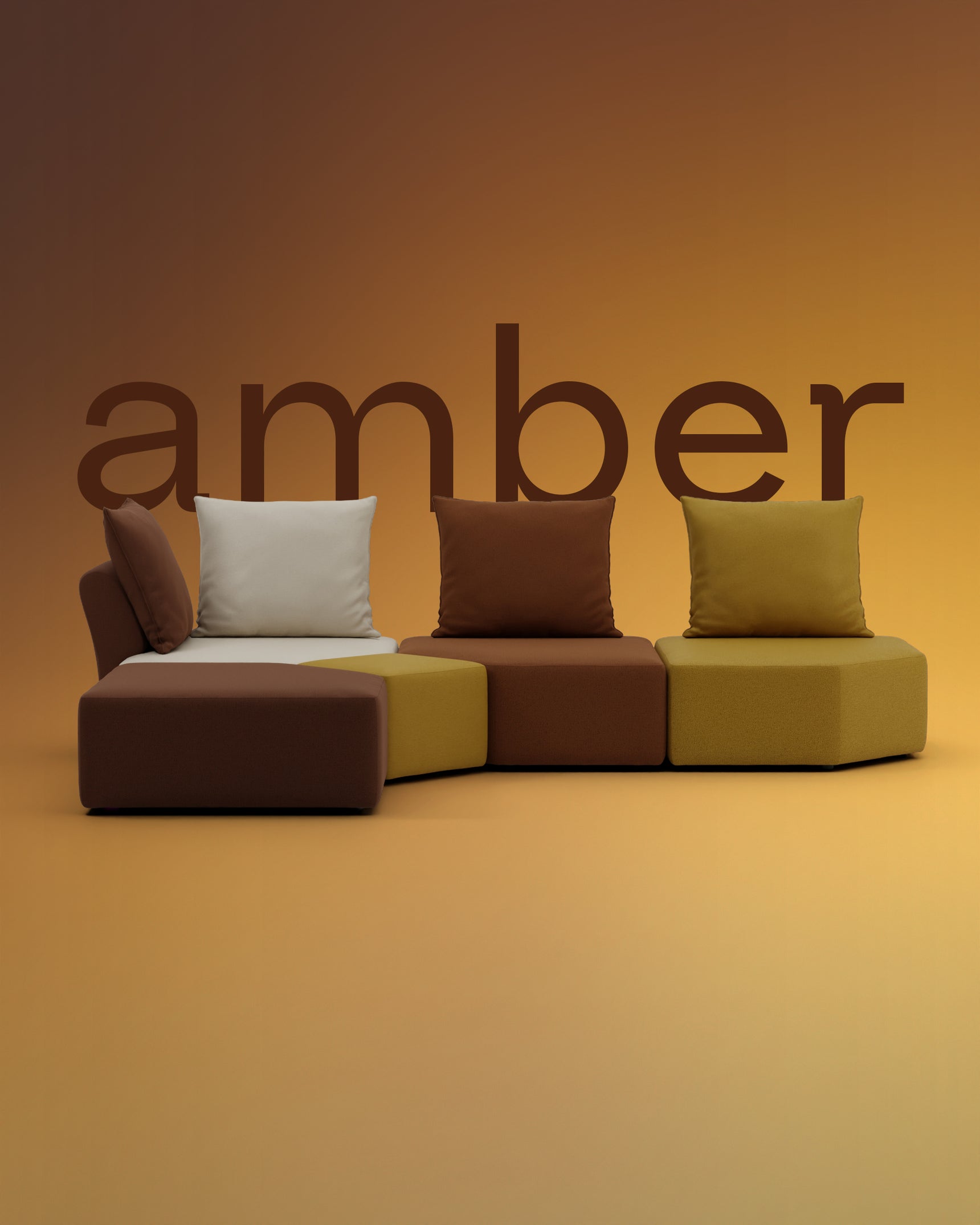 Speciale editie Amber - Katrina 2.0 modulaire sofa