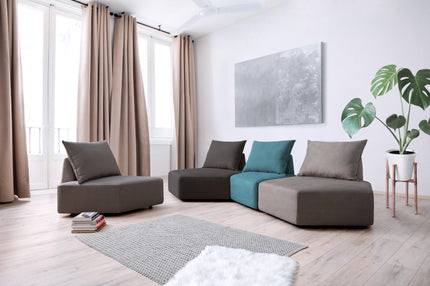 Outlet - Modulares Sofa Katrina mit Schlaffunktion - Showroom Düsseldorf