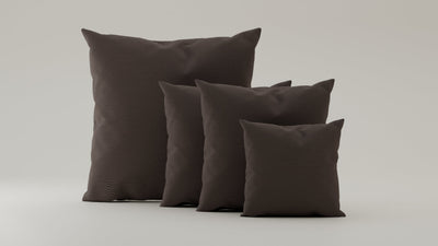 Taupe-Cord / 1x 50x50cm / 2x 70x70cm / 1x 100x100