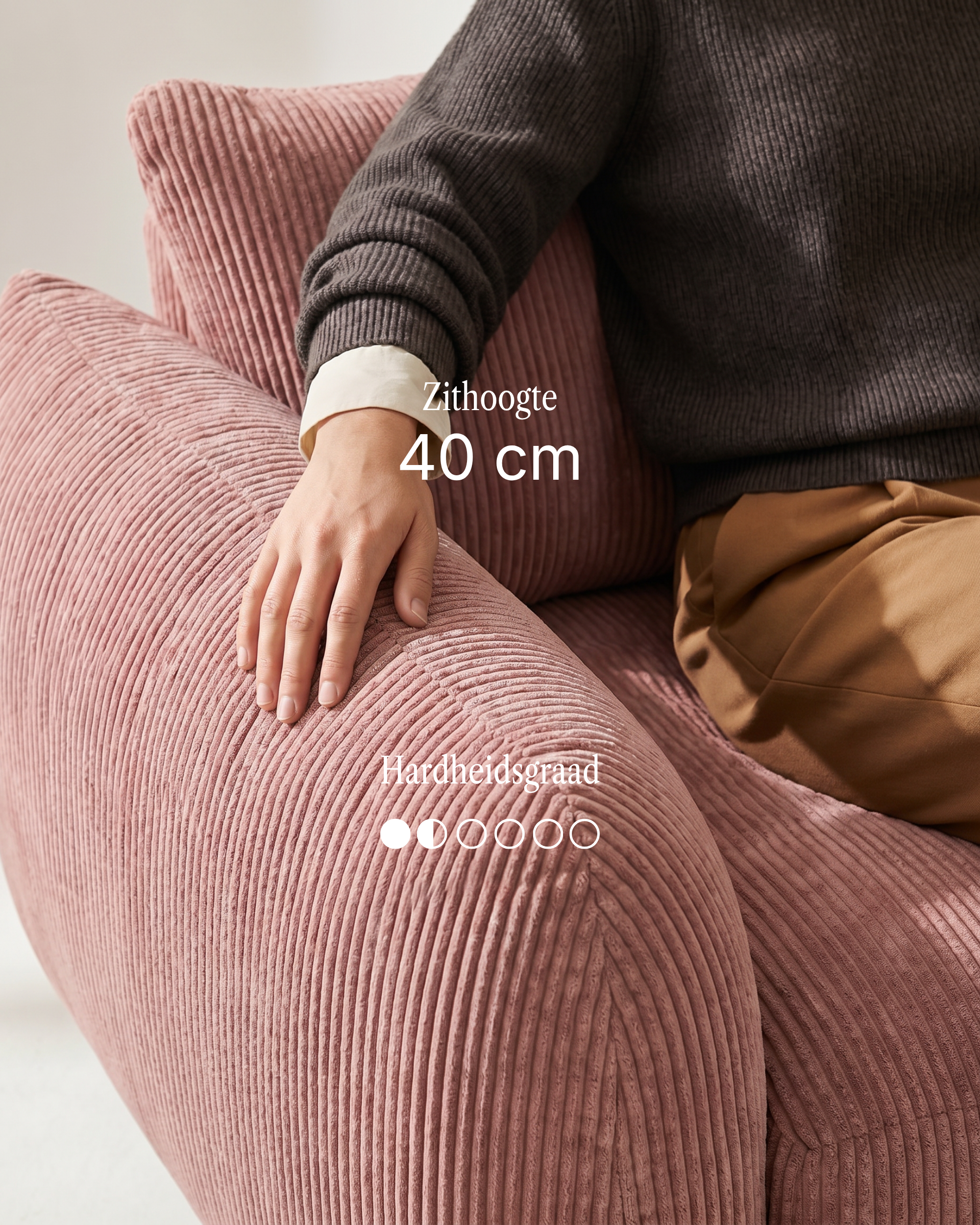 Modulaire Bank Luma L 4-zits met Slaapfunctie