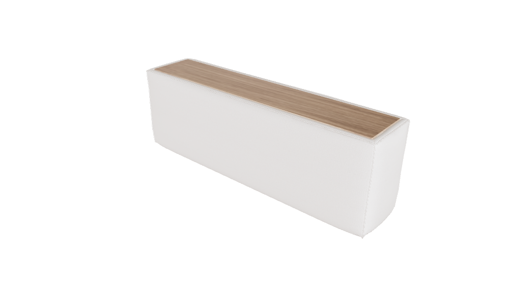 Stoffbezug - Harvey Tisch 116x30 (dark)