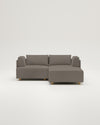 Modulares Sofa Louis 2-Sitzer mit Hocker und Schlaffunktion