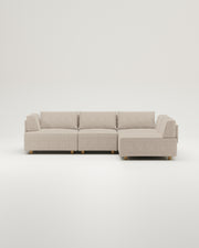 Modulares Sofa Louis 4-Sitzer mit Schlaffunktion