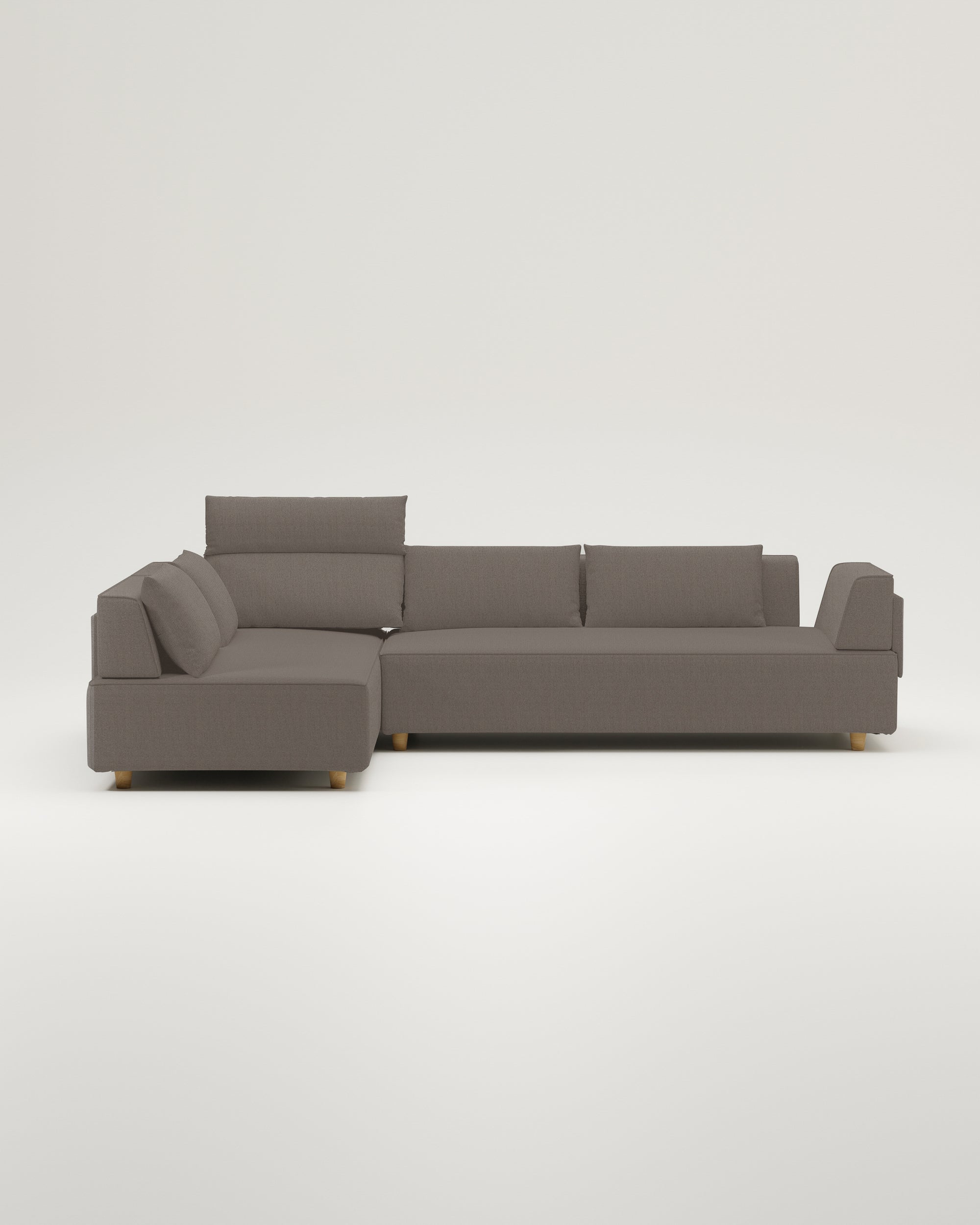 Modulares Sofa Louis 5-Sitzer mit Schlaffunktion