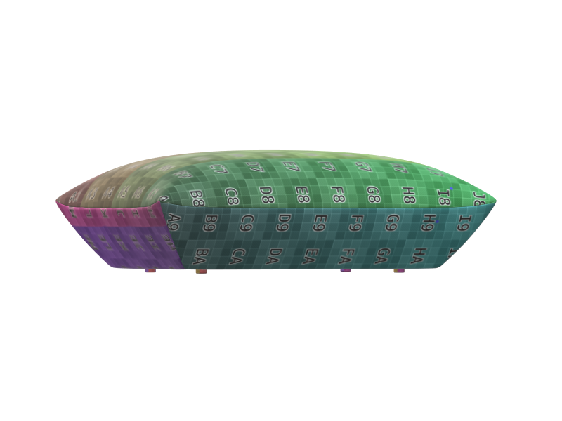 Stoffbezug - Luma hocker H1