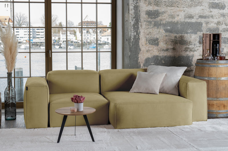 Modulares Sofa Harvey S mit Schlaffunktion