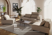 Modulares Sofa Louis M mit Schlaffunktion