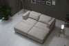 Stoffbezug - Modulares Sofa Louis M