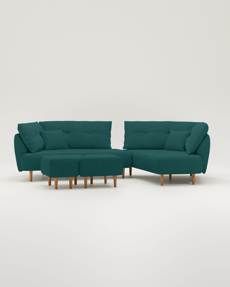 Modulares Sofa Mike mit Schlaffunktion
