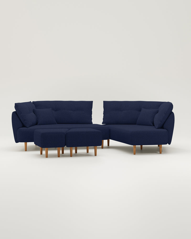 Modulares Sofa Mike mit Schlaffunktion