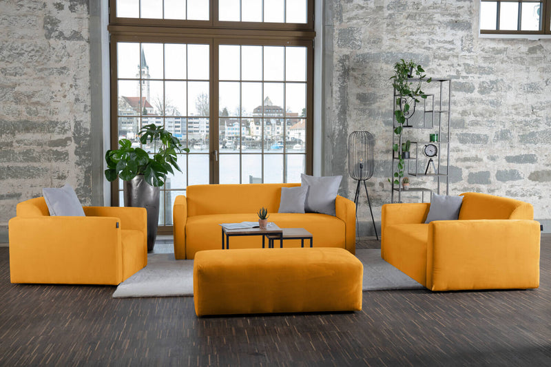 Modulares Sofa Paula M mit Schlaffunktion