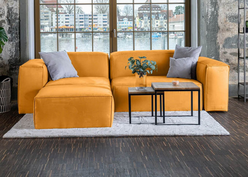 Modulares Sofa Harvey M mit Schlaffunktion