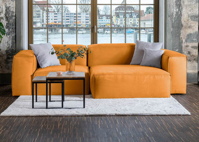 Modulares Sofa Harvey S mit Schlaffunktion