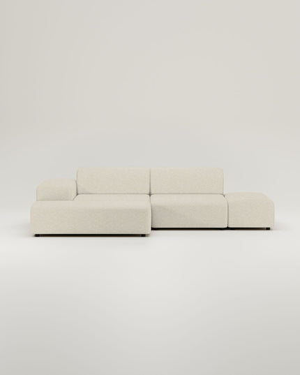 Stoffen bekleding - Nina 4-zits modulaire hoekbank