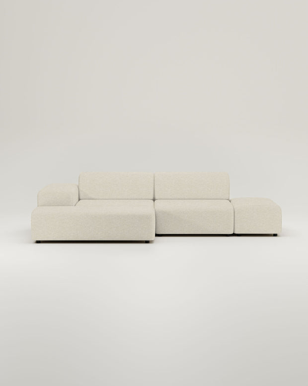 Stoffen bekleding - Nina 4-zits modulaire hoekbank