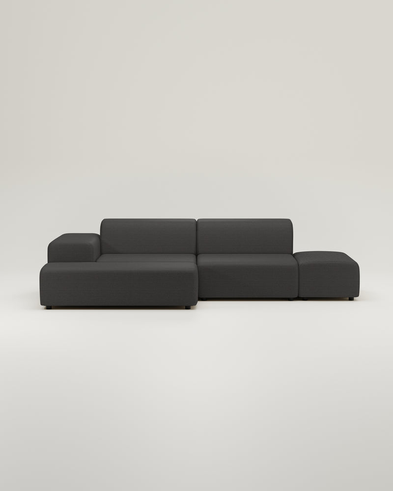 Nina 4-zits modulaire hoekbank met slaapfunctie
