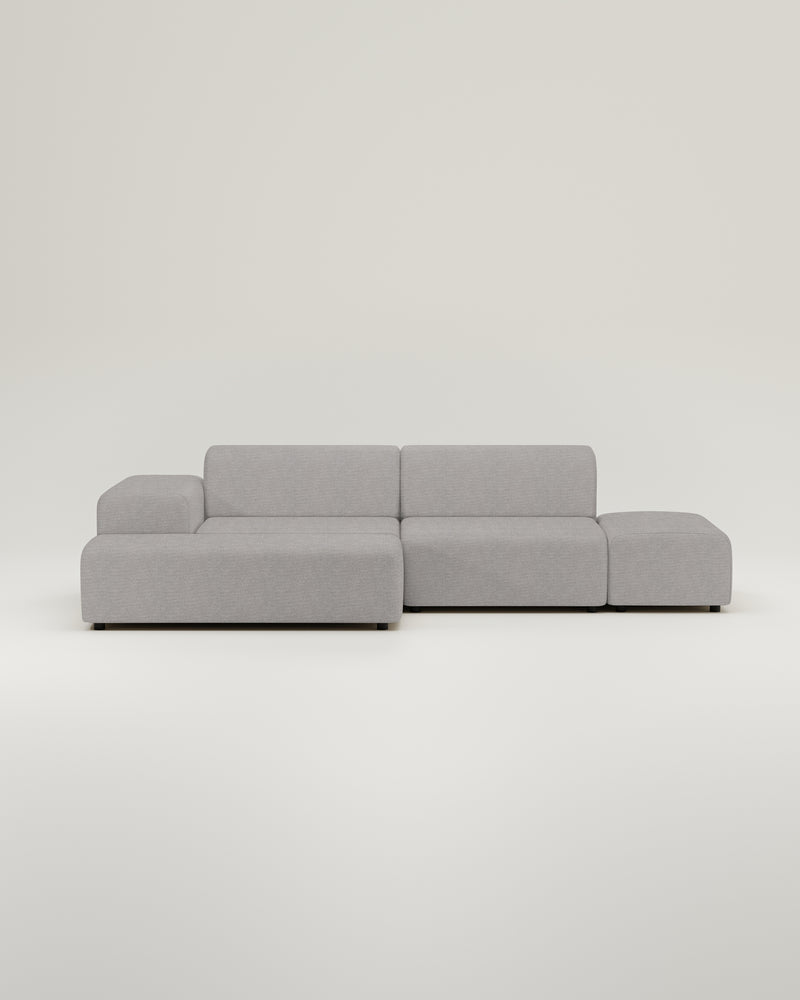 Nina 4-zits modulaire hoekbank met slaapfunctie