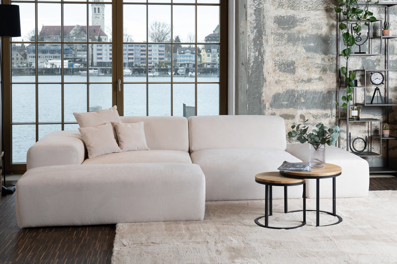 Modulares Sofa Nina L mit Schlaffunktion