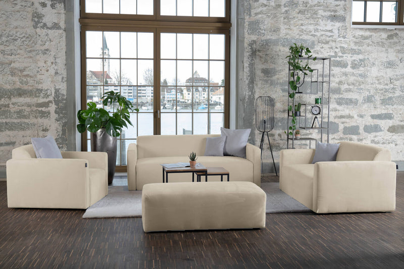 Modulares Sofa Paula M mit Schlaffunktion