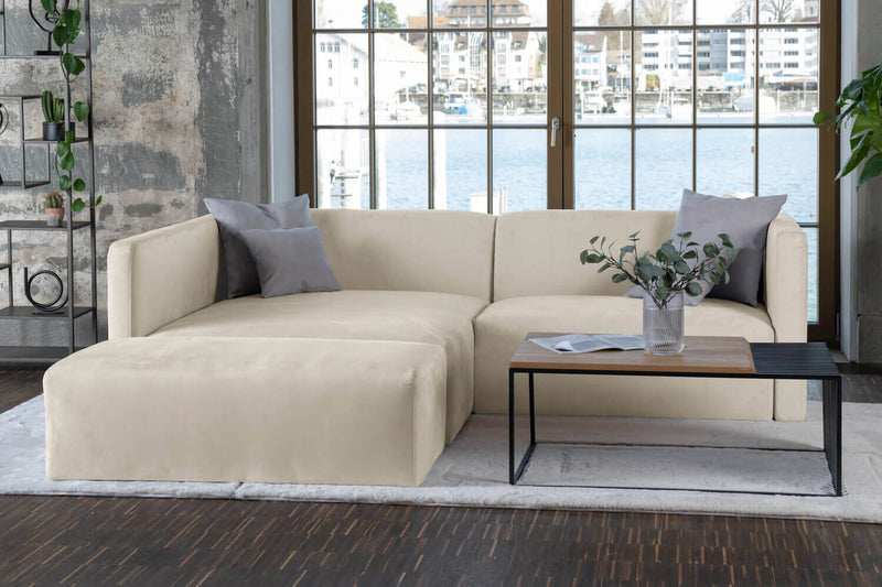 Modulares Sofa Paula S mit Schlaffunktion