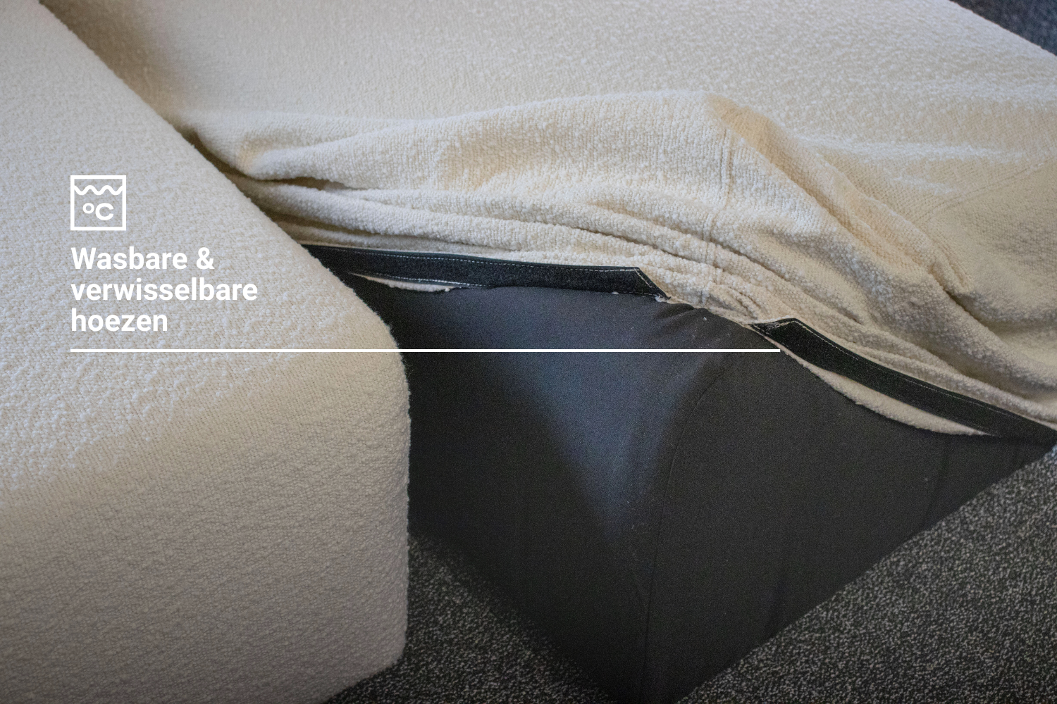 Modulaire bank Nina 2-zits met slaapfunctie