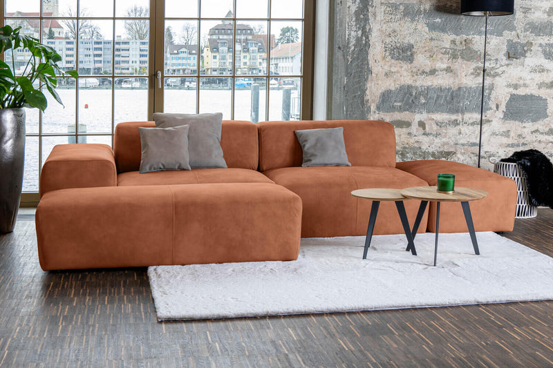 Modulares Sofa Nina L mit Schlaffunktion