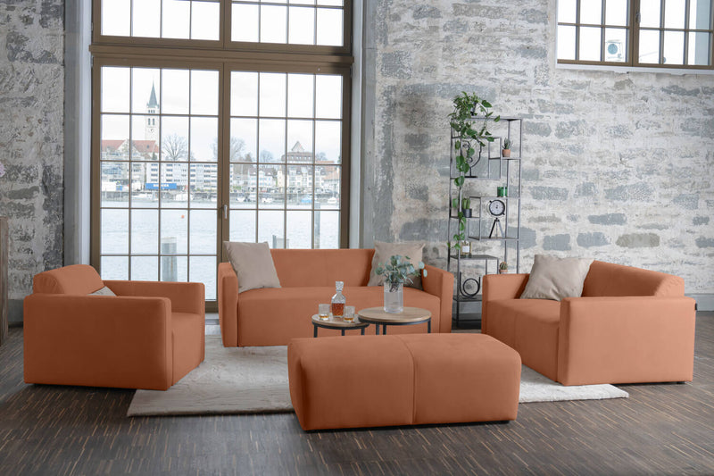 Modulares Sofa Paula M mit Schlaffunktion