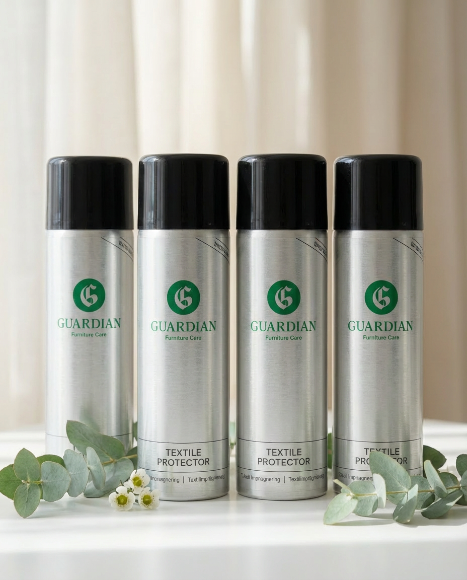 4-pack: Textielbescherming op waterbasis (aerosol), 500 ml