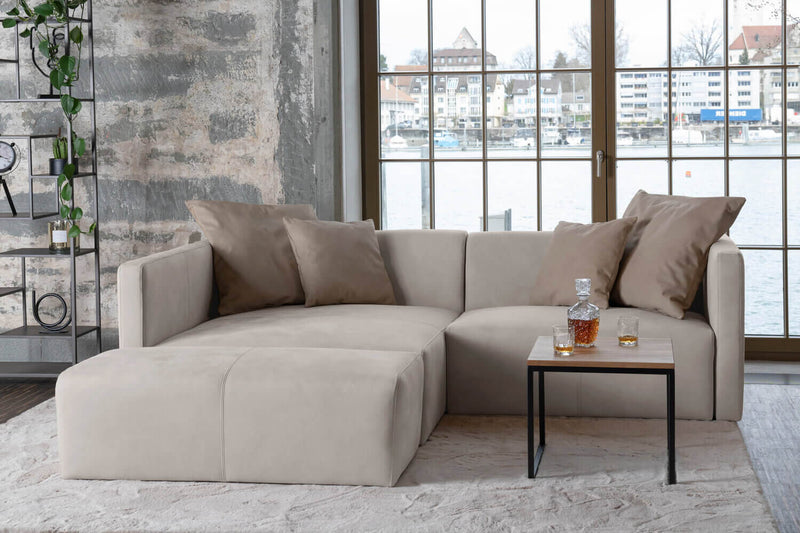 Modulares Sofa Paula S mit Schlaffunktion