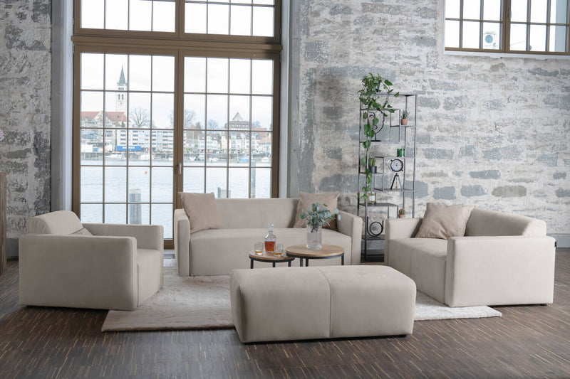 Modulares Sofa Paula M mit Schlaffunktion