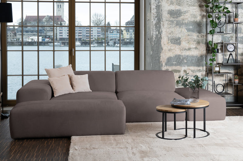 Modulares Sofa Nina L mit Schlaffunktion