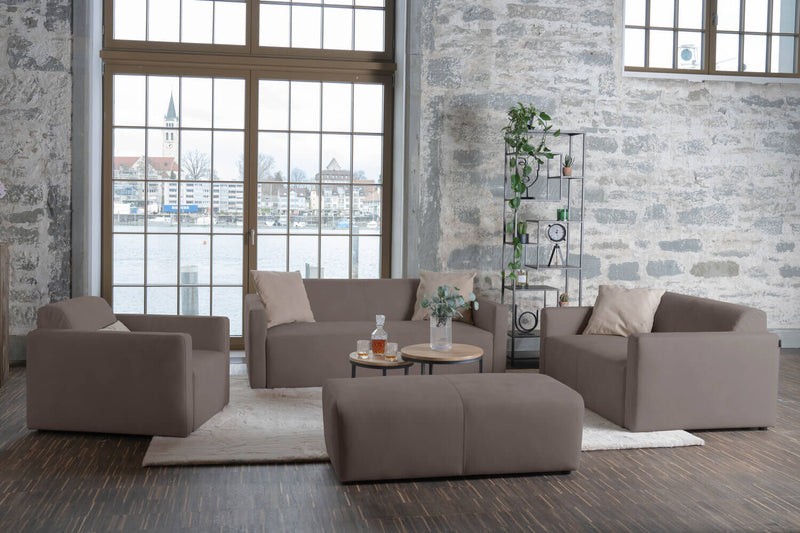 Modulares Sofa Paula M mit Schlaffunktion