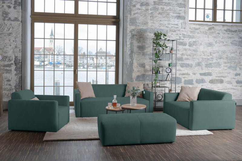 Modulares Sofa Paula M mit Schlaffunktion