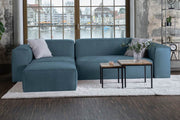 Modulares Sofa Harvey L mit Schlaffunktion