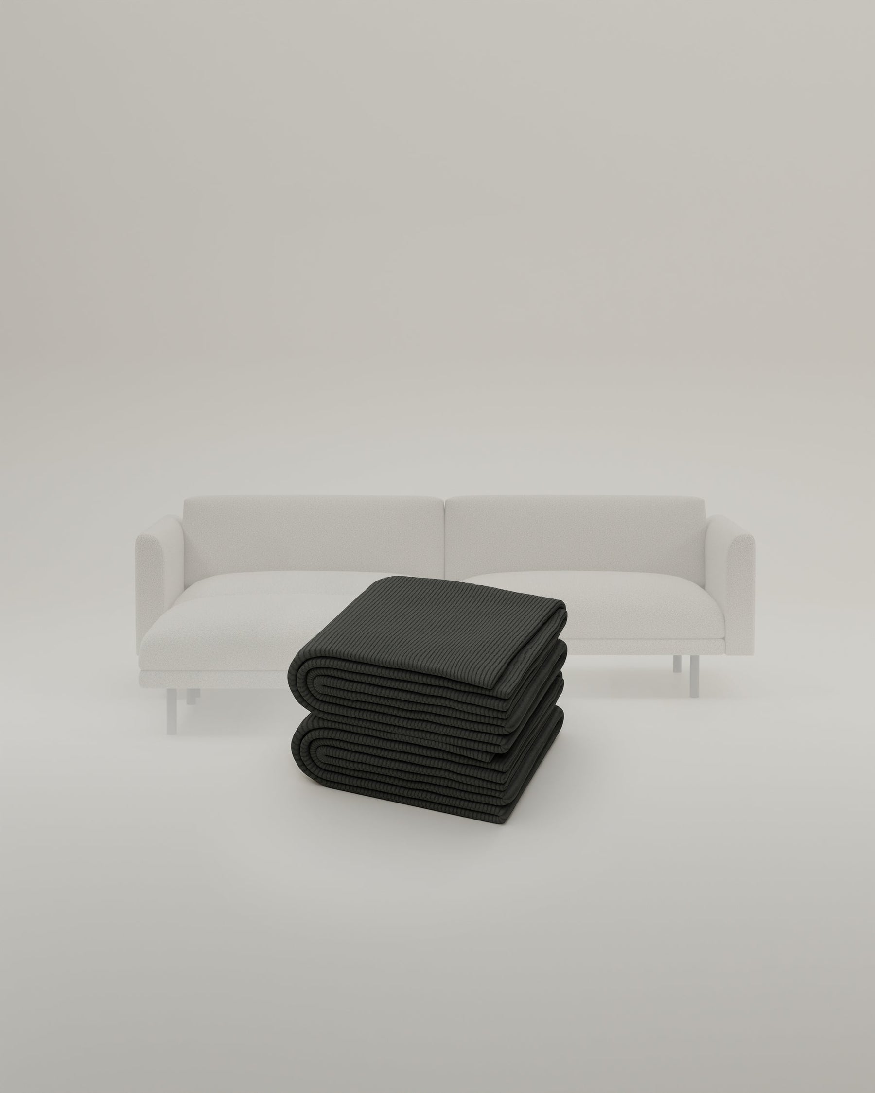 Stoffen bekleding - Modulaire bank Aera 2.5-zits met voetenbank