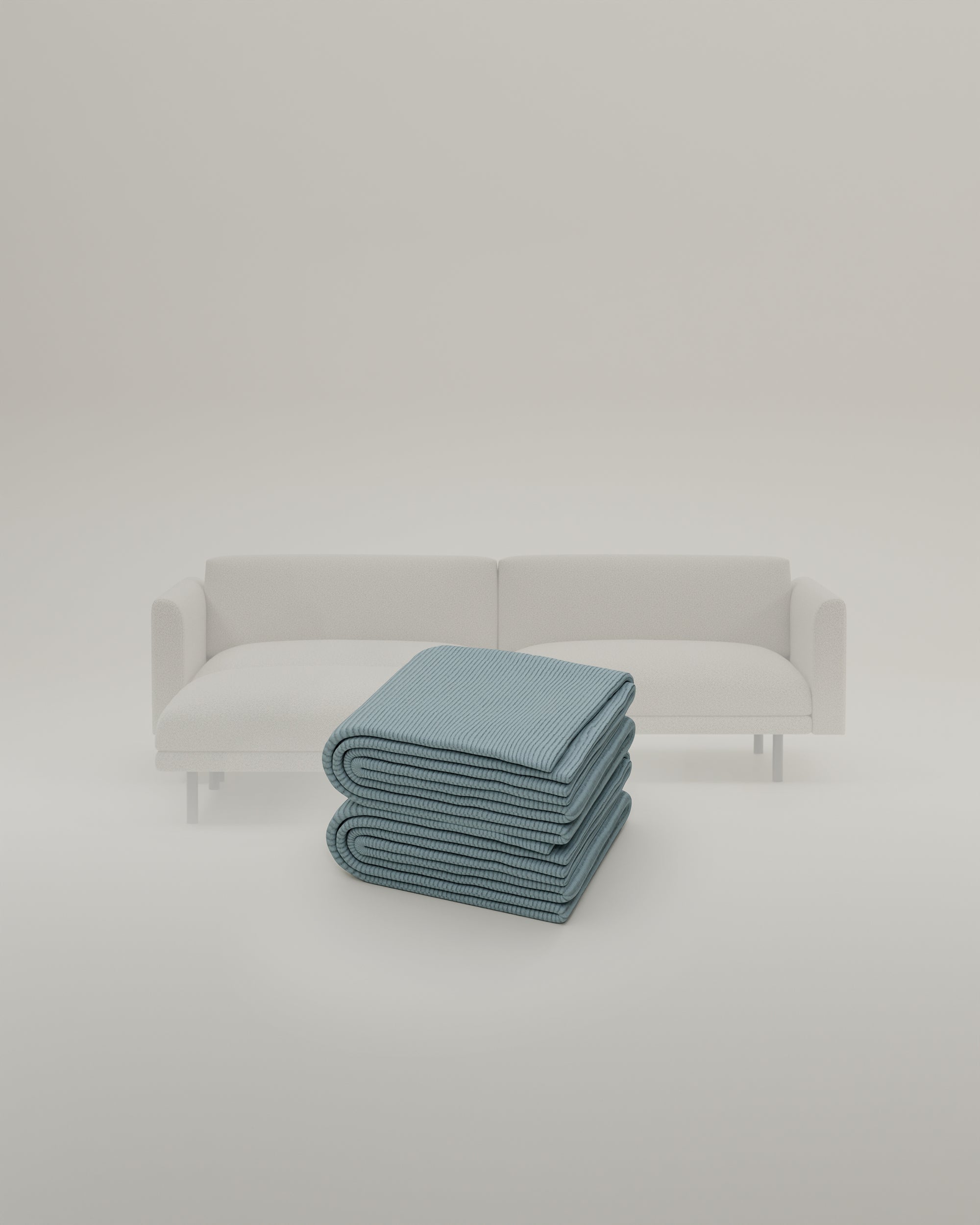Stoffen bekleding - Modulaire bank Aera 2.5-zits met voetenbank
