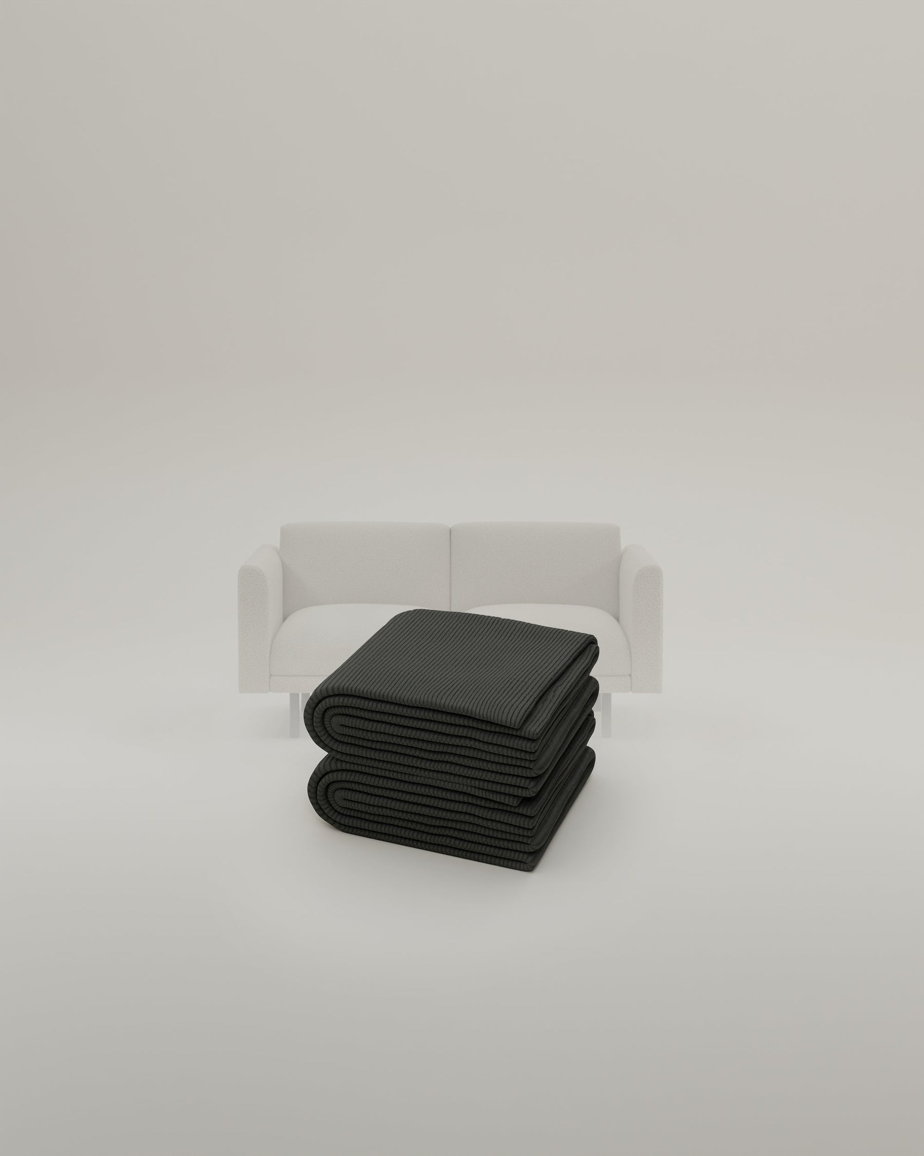 Fabric upholstery - Aera 2-seater modular sofa