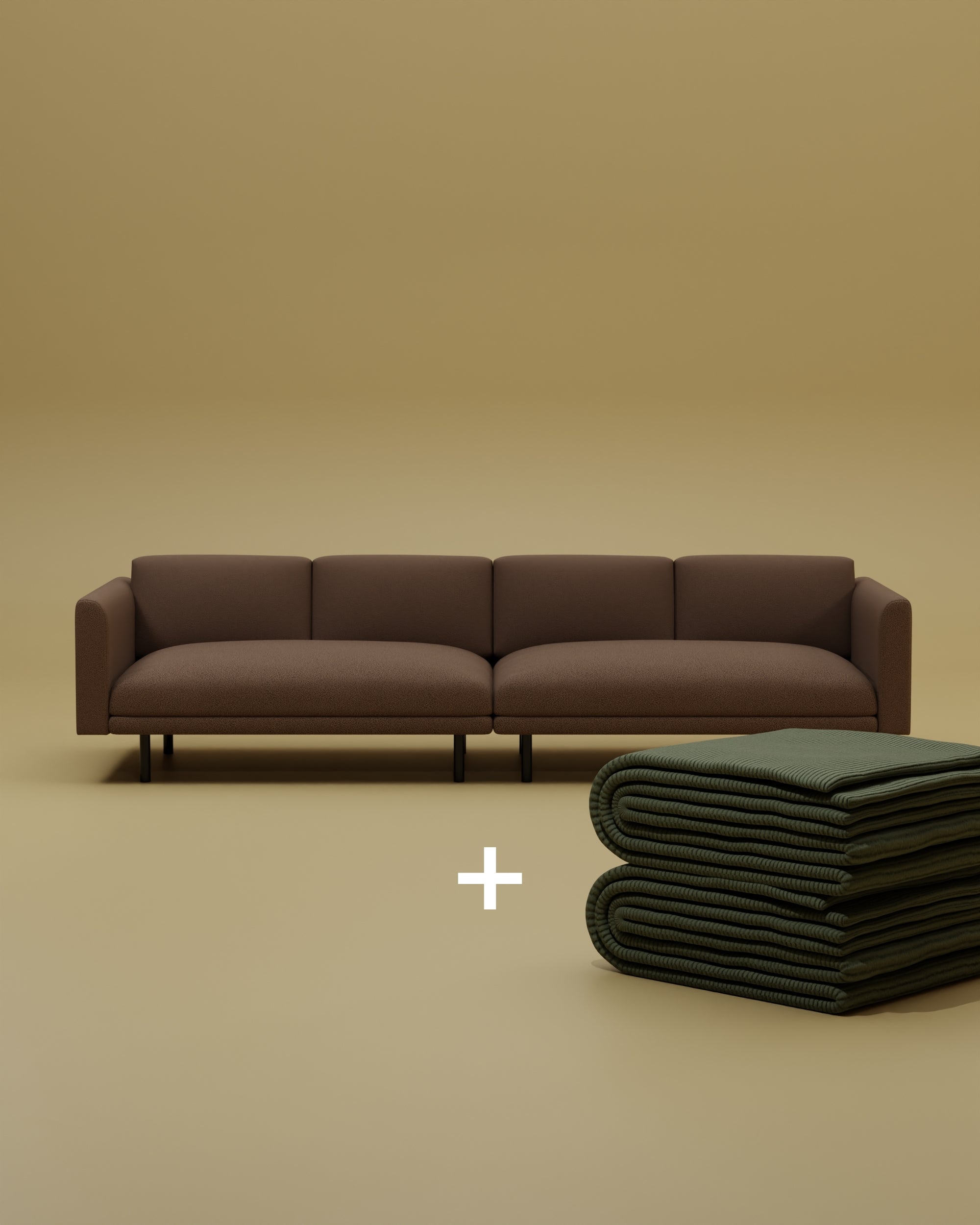 Modular sofa Aera 3-seater 2 in 1 Set