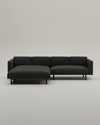 Modular sofa Aera 3-seater with footstool