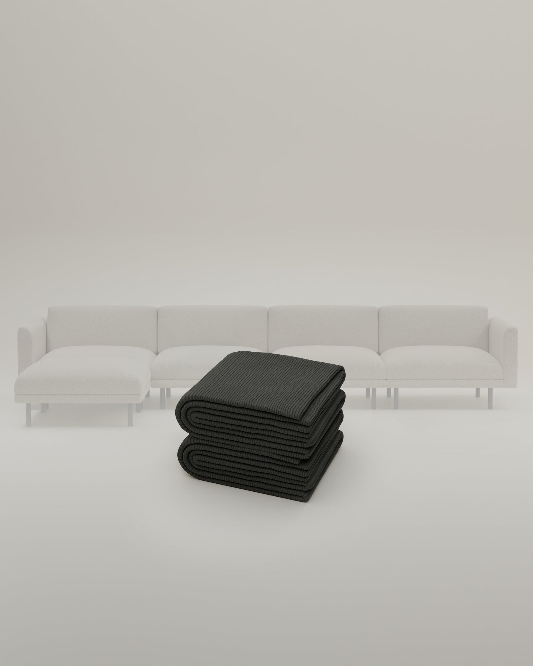 Stoffen bekleding - Modulaire bank Aera 5-zits