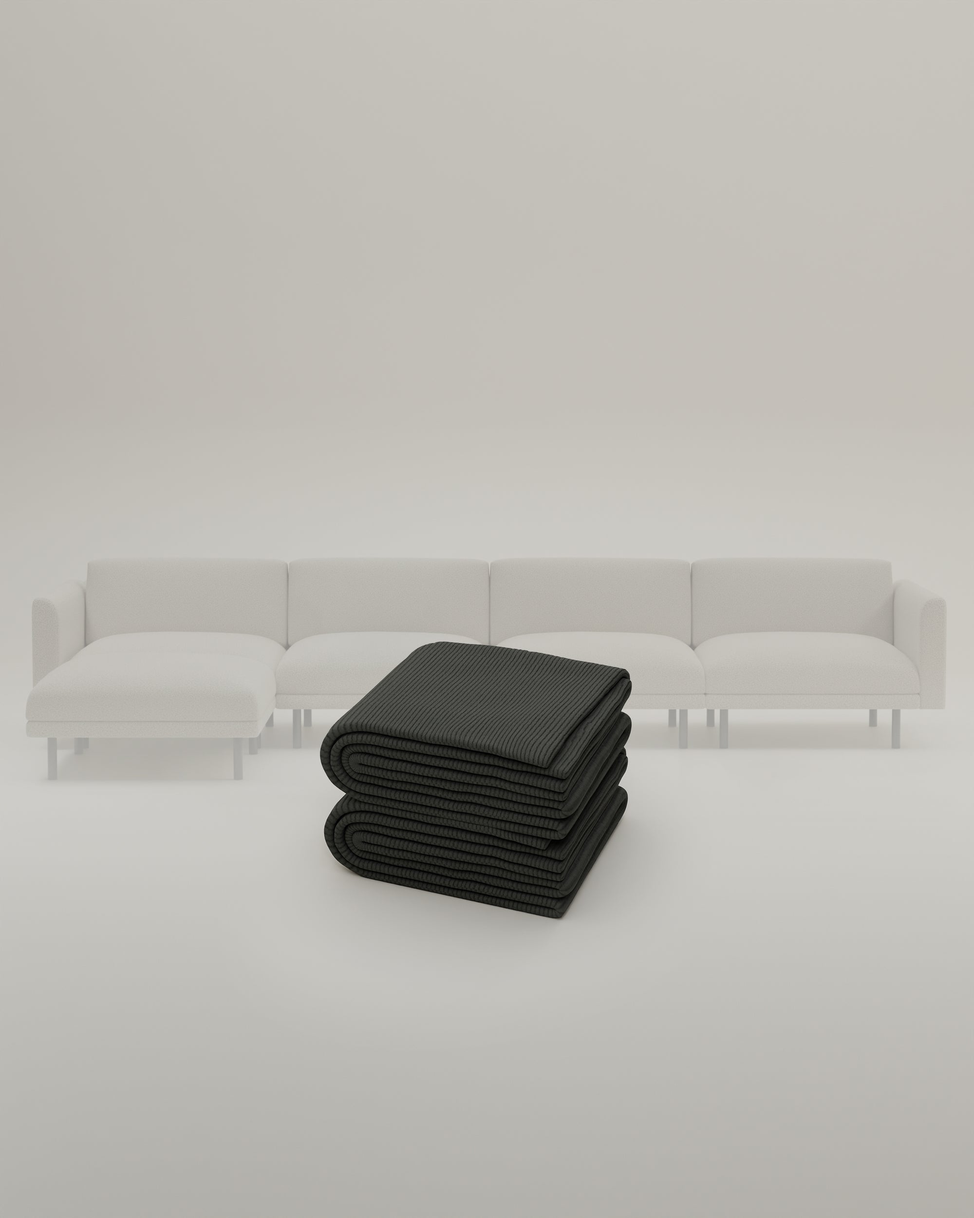Stoffen bekleding - Modulaire bank Aera 5-zits