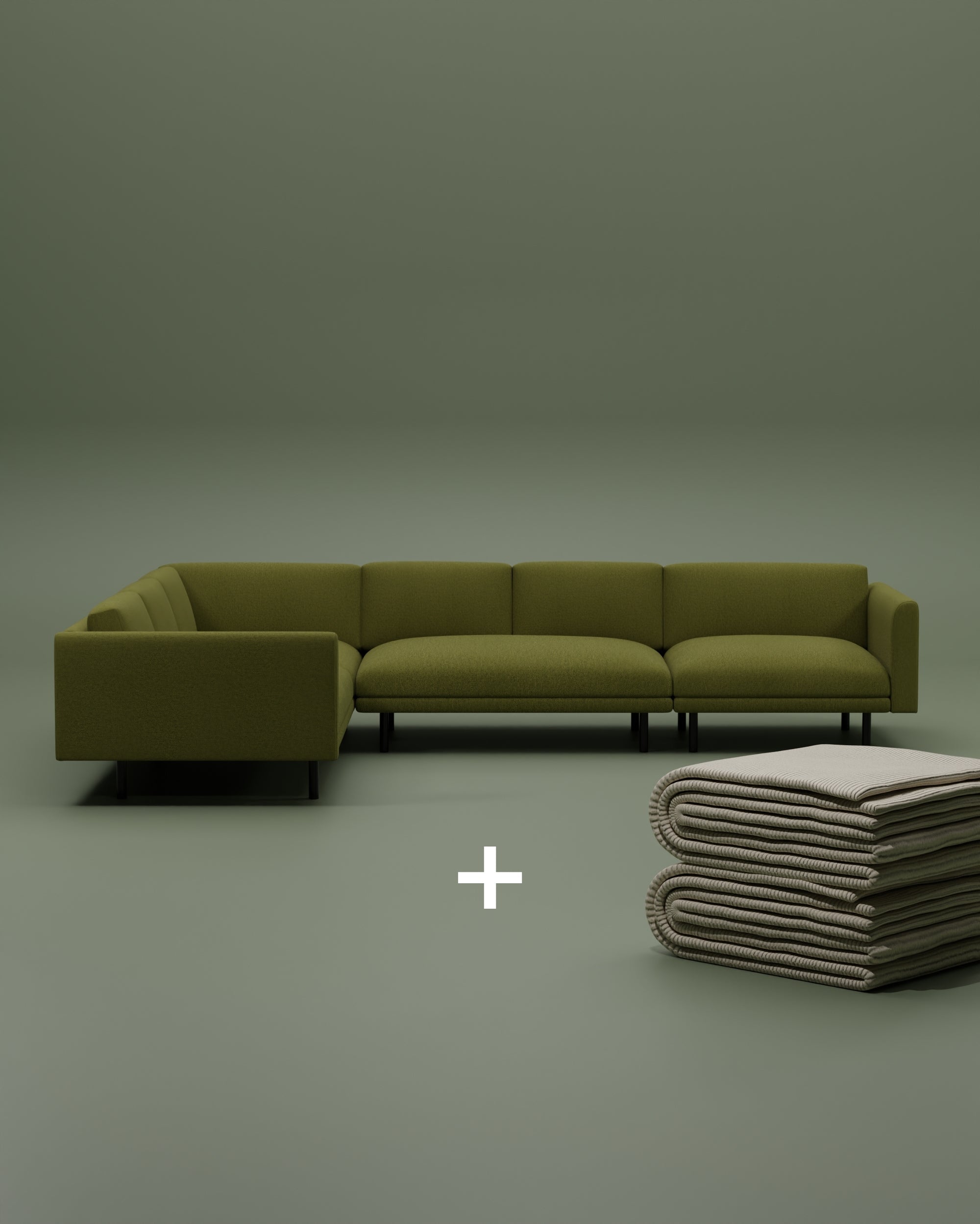 Modular sofa Aera corner sofa XL 2 in 1 Set