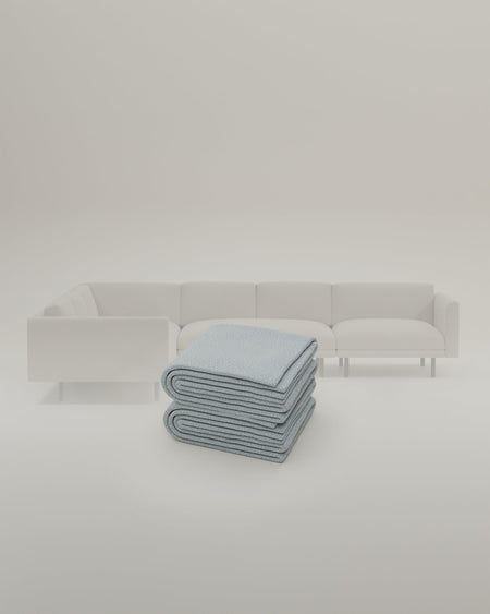 Stoffen bekleding - Modulaire bank Aera Hoekbank XL