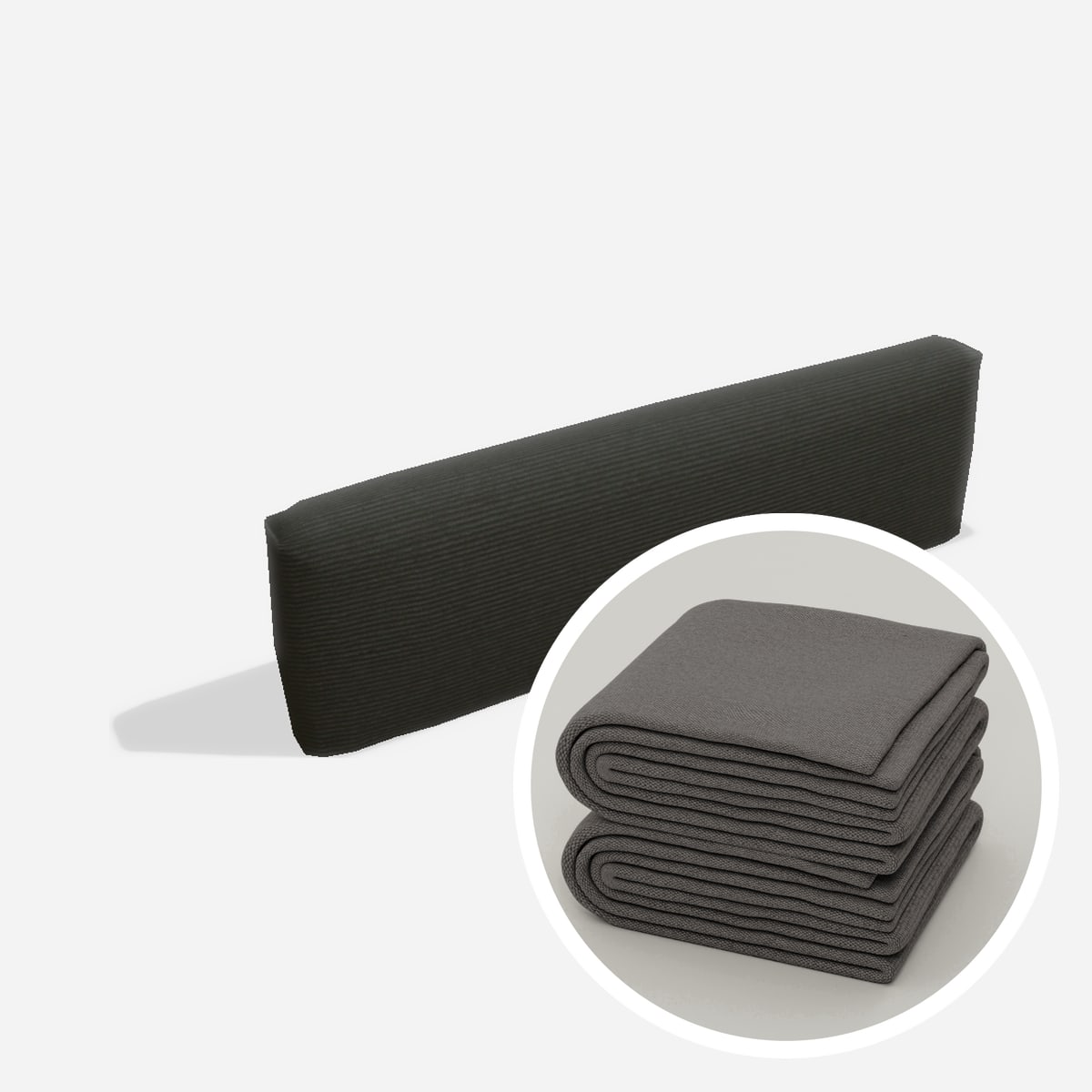 Stoffbezug - Aera K4 – Cord / Anthrazit