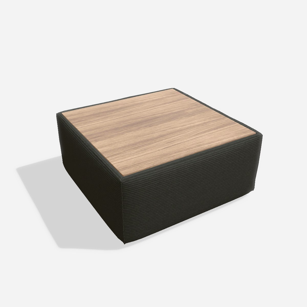 Harvey Tisch 86x86 – Cord / Anthrazit