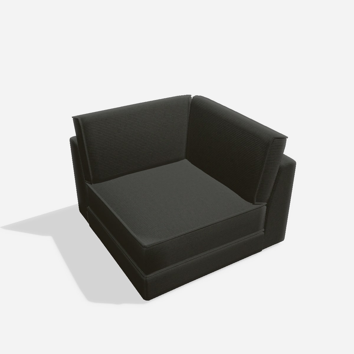 Terra eckelement RE 105 – Cord / Anthrazit