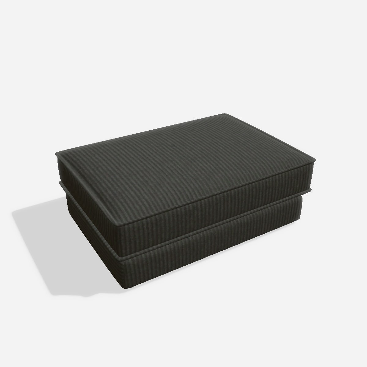 Terra hocker H3 80x115 – Cord / Anthrazit