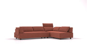 Modulares Sofa Louis L mit Schlaffunktion - Stoff Nova