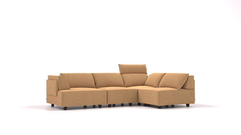 Modulares Sofa Louis M mit Schlaffunktion - Stoff Nova